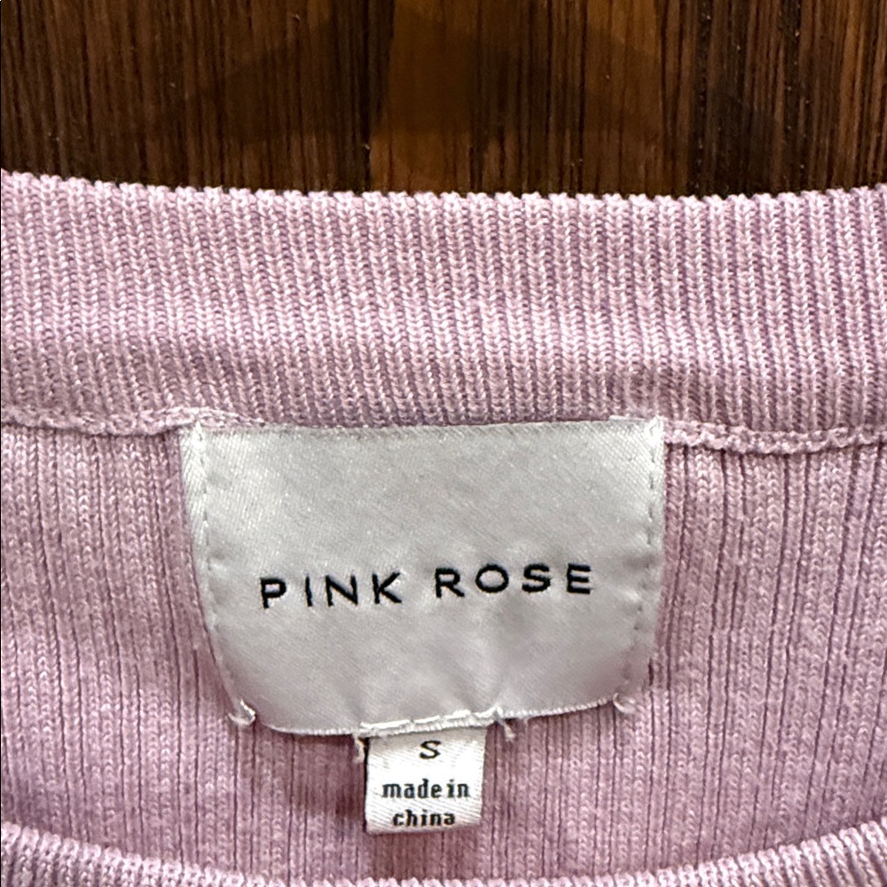 Pink Rose Sweater - Picture 3 of 3